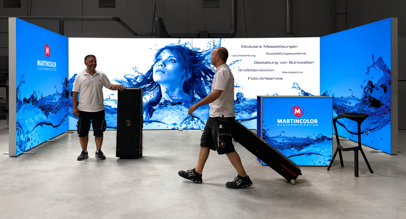 Mobile Messewände Mobile Messewände